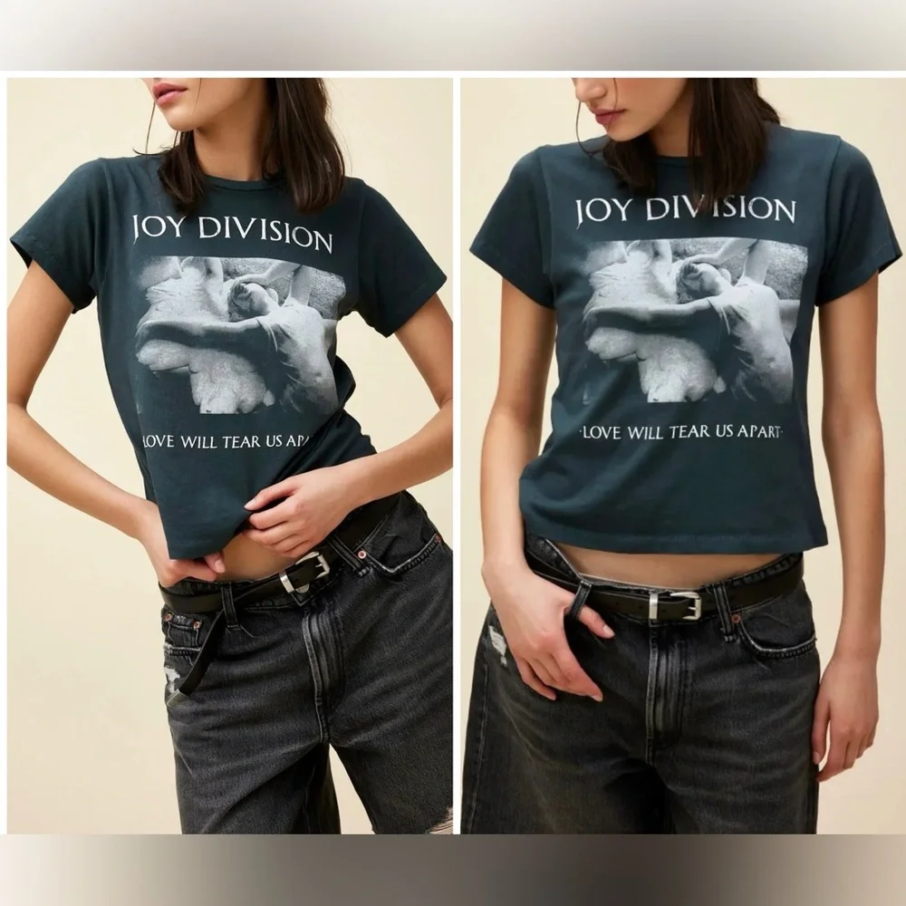 NWT Daydreamer Joy Division Love Will Tear Us Apart Vintage Tee vintage black XS